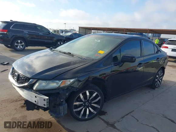 ✅ 2015 Honda Civic EX-L • VIN: 19XFB2F92FE235652 • Лот: 43703826. Опубликован ранее на IAAI с пробегом Не указан. Бесплатный доступ к архиву аукционных продаж из США и подробный отчёт об истории автомобиля на DreamBid. Изображение 2.