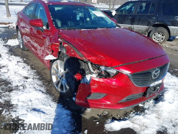 ✅ 2016 Mazda 6 i Touring • VIN: JM1GJ1V50G1462696 • Lot: 44127875. Wystawiony na IAAI z przebiegiem 133 196 mil. Bezpłatny archiwum sprzedaży aukcyjnych z USA i szczegółowy raport historii pojazdu na DreamBid. Zdjęcie 6.