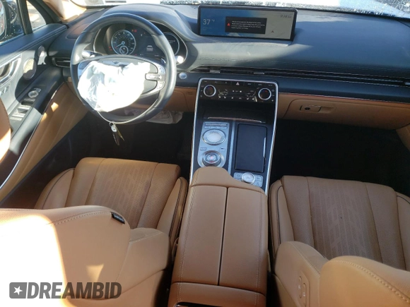 ✅ 2021 Genesis GV80 • VIN: KMUHCESCXMU040578 • Lot: 81353544. Wystawiony na Copart z przebiegiem 50 789 mil. Bezpłatny archiwum sprzedaży aukcyjnych z USA i szczegółowy raport historii pojazdu na DreamBid. Zdjęcie 8.