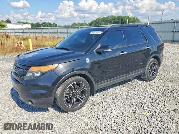 ✅ 2013 Ford Explorer Sport • VIN: 1FM5K8GT2DGB50666 • Lot: 56879006. Listed on Copart with 144,372 mi. Free auction sales archive from the USA and detailed vehicle history report at DreamBid. Image 1.