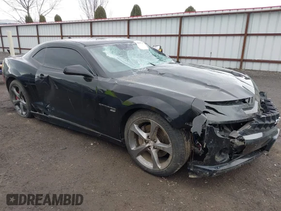 ✅ 2013 Chevrolet Camaro SS • VIN: 2G1FK1EJ1D9134113 • Lot: 44630719. Listed on IAAI with 114,631 mi. Free auction sales archive from the USA and detailed vehicle history report at DreamBid. Image 1.
