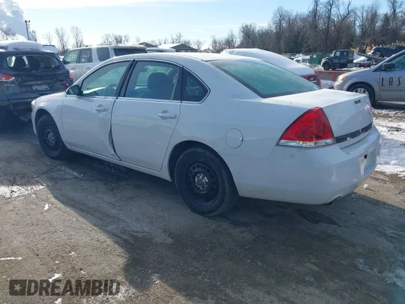 ✅ 2008 Chevrolet Impala Police Police • VIN: 2G1WS553489216853 • Лот: 44274051. Опубліковано раніше на IAAI з пробігом 104 960 миль. Безкоштовний доступ до архіву аукціонних продажів зі США та докладний звіт про історію автомобіля на DreamBid. Зображення 3.