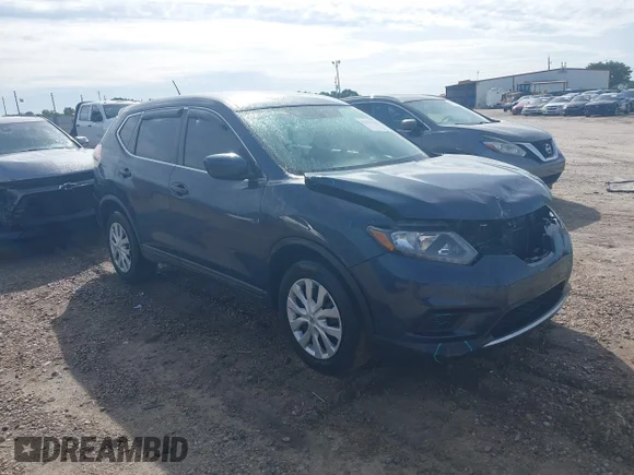 ✅ 2016 Nissan Rogue SV • VIN: KNMAT2MT7GP661103 • Lot: 45231114. Wystawiony na IAAI z przebiegiem 251 375 mil. Bezpłatny archiwum sprzedaży aukcyjnych z USA i szczegółowy raport historii pojazdu na DreamBid. Zdjęcie 1.