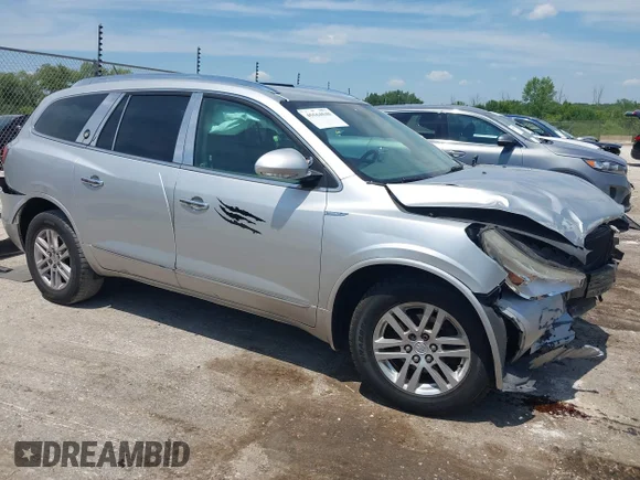 ✅ 2014 Buick Enclave Convenience • VIN: 5GAKRAKDXEJ225520 • Lot: 45564040. Wystawiony na IAAI z przebiegiem 273 603 mil. Bezpłatny archiwum sprzedaży aukcyjnych z USA i szczegółowy raport historii pojazdu na DreamBid. Zdjęcie 1.