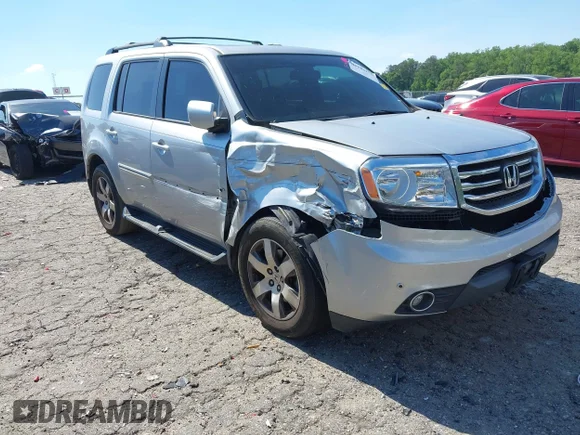 ✅ 2014 Honda Pilot Touring • VIN: 5FNYF3H97EB020924 • Lot: 45166179. Wystawiony na IAAI z przebiegiem 192 471 mil. Bezpłatny archiwum sprzedaży aukcyjnych z USA i szczegółowy raport historii pojazdu na DreamBid. Zdjęcie 1.