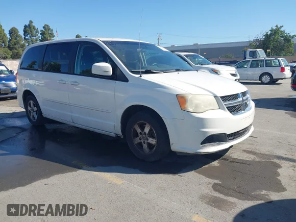 ✅ 2011 Dodge Grand Caravan Mainstreet • VIN: 2D4RN3DGXBR626295 • Lot: 45127610. Listed on IAAI with 211,920 mi. Free auction sales archive from the USA and detailed vehicle history report at DreamBid. Image 1.