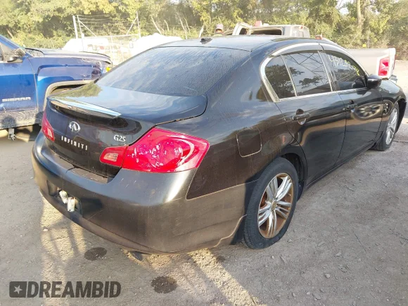 ✅ 2011 Infiniti G25 Journey • VIN: JN1DV6AP4BM830853 • Lot: 43128278. Wystawiony na IAAI z przebiegiem 158 768 mil. Bezpłatny archiwum sprzedaży aukcyjnych z USA i szczegółowy raport historii pojazdu na DreamBid. Zdjęcie 4.