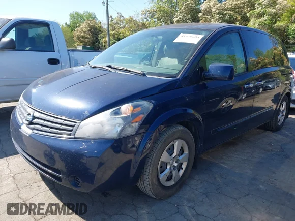✅ 2009 Nissan Quest SL • VIN: 5N1BV28U19N107485 • Lot: 41976620. Wystawiony na IAAI z przebiegiem 91 154 mil. Bezpłatny archiwum sprzedaży aukcyjnych z USA i szczegółowy raport historii pojazdu na DreamBid. Zdjęcie 2.