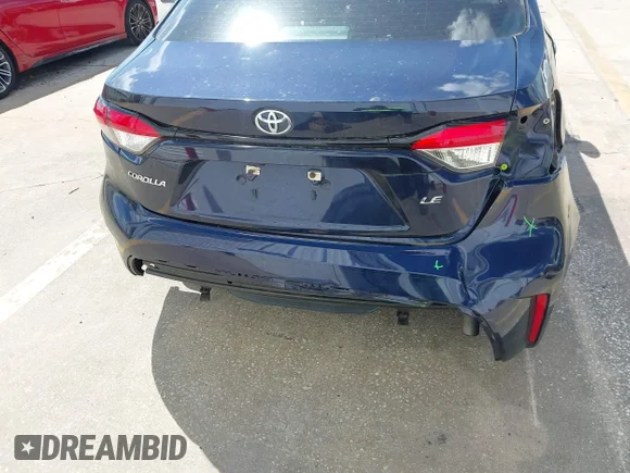 ✅ 2024 Toyota Corolla LE • VIN: 5YFB4MDE4RP122681 • Lot: 44646270. Wystawiony na IAAI z przebiegiem 37 932 mil. Bezpłatny archiwum sprzedaży aukcyjnych z USA i szczegółowy raport historii pojazdu na DreamBid. Zdjęcie 6.