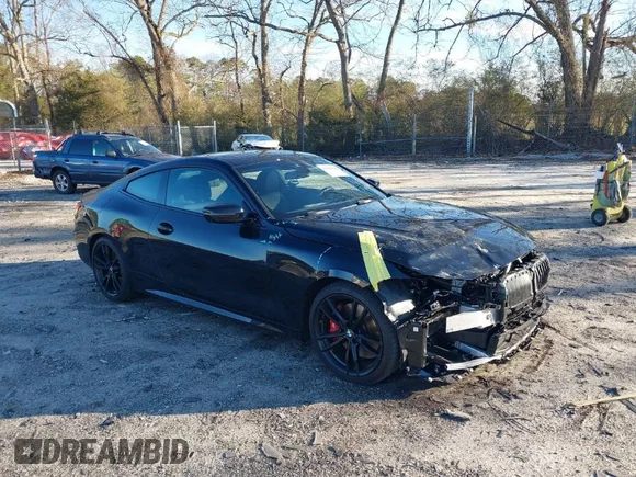 ✅ 2023 BMW 4 Series 430i • VIN: WBA53AP0XPCM95063 • Лот: 41590501. Опубліковано раніше на IAAI з пробігом 20 859 миль. Безкоштовний доступ до архіву аукціонних продажів зі США та докладний звіт про історію автомобіля на DreamBid. Зображення 1.