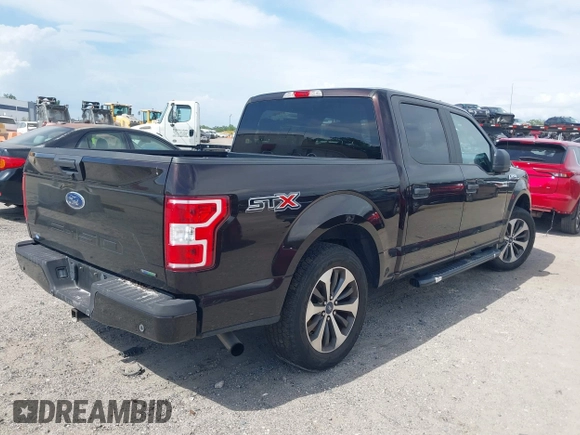 ✅ 2020 Ford F-150 XLT • VIN: 1FTEW1CP1LFA33335 • Lot: 44803723. Wystawiony na IAAI z przebiegiem 128 479 mil. Bezpłatny archiwum sprzedaży aukcyjnych z USA i szczegółowy raport historii pojazdu na DreamBid. Zdjęcie 4.