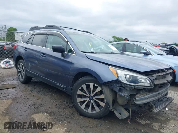 ✅ 2015 Subaru Outback Limited • VIN: 4S4BSBNC2F3232734 • Lot: 44970677. Listed on IAAI with 155,166 mi. Free auction sales archive from the USA and detailed vehicle history report at DreamBid. Image 1.