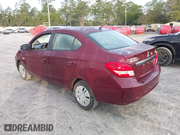 ✅ 2018 Mitsubishi Mirage ES • VIN: ML32F3FJ6JHF13917 • Lot: 44544511. Wystawiony na IAAI z przebiegiem 23 599 mil. Bezpłatny archiwum sprzedaży aukcyjnych z USA i szczegółowy raport historii pojazdu na DreamBid. Zdjęcie 3.