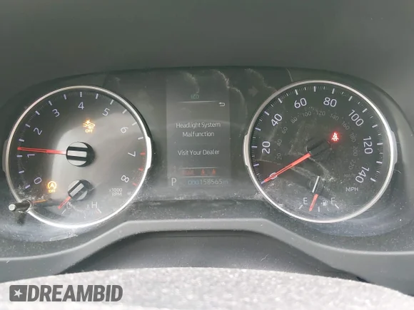 ✅ 2019 Toyota RAV4 LE • VIN: JTMF1RFVXKD511077 • Lot: 44649170. Listed on IAAI with 158,565 mi. Free auction sales archive from the USA and detailed vehicle history report at DreamBid. Image 7.