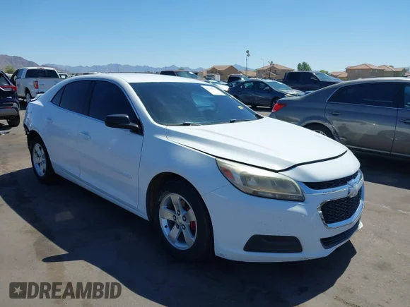✅ 2015 Chevrolet Malibu LS • VIN: 1G11B5SL3FU152948 • Лот: 45360817. Опубліковано раніше на IAAI з пробігом 120 252 миль. Безкоштовний доступ до архіву аукціонних продажів зі США та докладний звіт про історію автомобіля на DreamBid. Зображення 1.