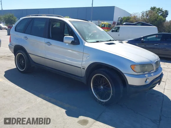 ✅ 2003 BMW X5 3.0i • VIN: 5UXFA53593LV86775 • Лот: 44663564. Опубликован ранее на IAAI с пробегом 190 639 миль. Бесплатный доступ к архиву аукционных продаж из США и подробный отчёт об истории автомобиля на DreamBid. Изображение 1.