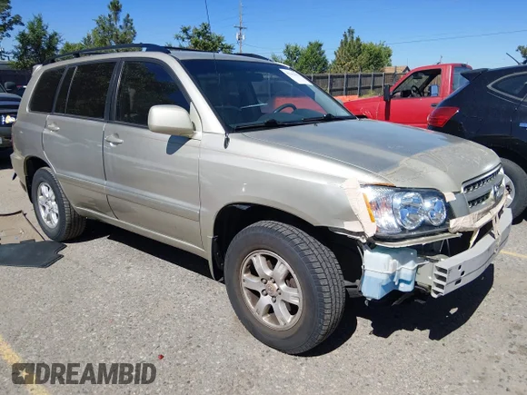 ✅ 2002 Toyota Highlander • VIN: JTEHF21A120068374 • Lot: 45363181. Listed on IAAI with 192,807 mi. Free auction sales archive from the USA and detailed vehicle history report at DreamBid. Image 1.
