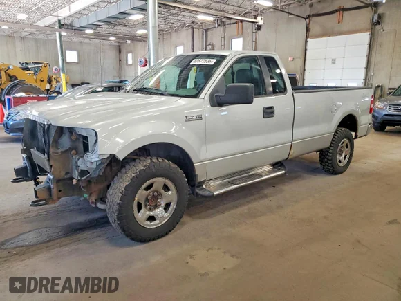 ✅ 2005 Ford F-150 XL • VIN: 1FTRF14525NA88903 • Lot: 60677636. Wystawiony na Copart z przebiegiem 179 215 mil. Bezpłatny archiwum sprzedaży aukcyjnych z USA i szczegółowy raport historii pojazdu na DreamBid. Zdjęcie 1.