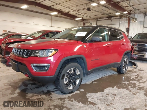 ✅ 2018 Jeep Compass Trailhawk • VIN: 3C4NJDDB8JT128996 • Лот: 41229738. Опубліковано раніше на IAAI з пробігом 165 936 миль. Безкоштовний доступ до архіву аукціонних продажів зі США та докладний звіт про історію автомобіля на DreamBid. Зображення 19.