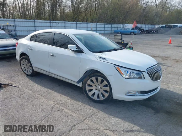 ✅ 2014 Buick LaCrosse Leather • VIN: 1G4GC5G32EF207671 • Лот: 42106439. Опубликован ранее на IAAI с пробегом 164 030 миль. Бесплатный доступ к архиву аукционных продаж из США и подробный отчёт об истории автомобиля на DreamBid. Изображение 1.