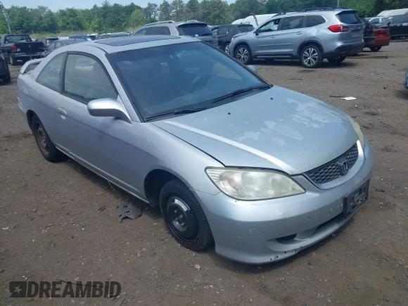 ✅ 2004 Honda Civic EX • VIN: 1HGEM22954L030506 • Лот: 45358128. Опубликован ранее на IAAI с пробегом 428 316 миль. Бесплатный доступ к архиву аукционных продаж из США и подробный отчёт об истории автомобиля на DreamBid. Изображение 1.