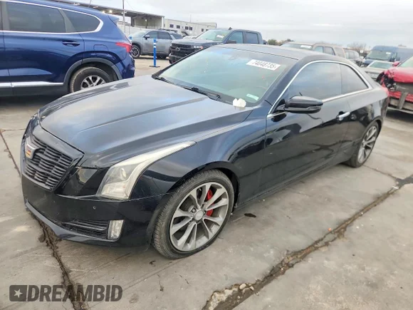 ✅ 2015 Cadillac ATS • VIN: 1G6AB1R35F0105940 • Лот: 74048735. Опубліковано раніше на Copart з пробігом 153 263 миль. Безкоштовний доступ до архіву аукціонних продажів зі США та докладний звіт про історію автомобіля на DreamBid. Зображення 1.