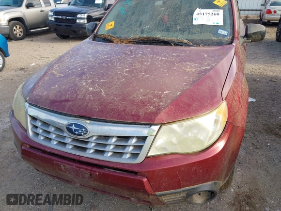 ✅ 2011 Subaru Forester X • VIN: JF2SHBBC1BH753191 • Lot: 45175260. Listed on IAAI with Not provided. Free auction sales archive from the USA and detailed vehicle history report at DreamBid. Image 10.