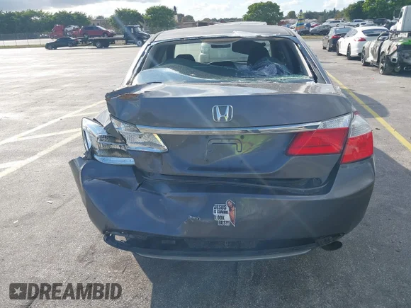 ✅ 2013 Honda Accord LX • VIN: 1HGCR2F39DA266960 • Lot: 43923767. Listed on IAAI with 209,682 mi. Free auction sales archive from the USA and detailed vehicle history report at DreamBid. Image 6.