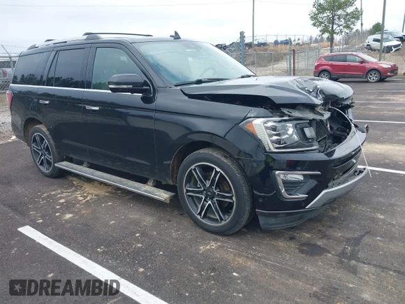 ✅ 2019 Ford Expedition Limited • VIN: 1FMJU1KT8KEA79537 • Lot: 44010088. Wystawiony na IAAI z przebiegiem 112 909 mil. Bezpłatny archiwum sprzedaży aukcyjnych z USA i szczegółowy raport historii pojazdu na DreamBid. Zdjęcie 1.