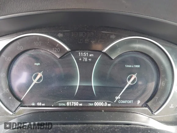 ✅ 2019 BMW 5 Series 540i xDrive • VIN: WBAJE7C50KWW35013 • Lot: 44016259. Listed on IAAI with 61,750 mi. Free auction sales archive from the USA and detailed vehicle history report at DreamBid. Image 7.