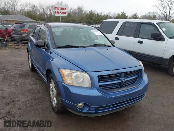 ✅ 2007 Dodge Caliber SXT • VIN: 1B3HB48C57D167476 • Lot: 41676564. Listed on IAAI with 239,597 mi. Free auction sales archive from the USA and detailed vehicle history report at DreamBid. Image 1.