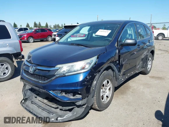 ✅ 2015 Honda CR-V LX • VIN: 2HKRM3H3XFH558302 • Lot: 45051473. Listed on IAAI with 65,766 mi. Free auction sales archive from the USA and detailed vehicle history report at DreamBid. Image 2.