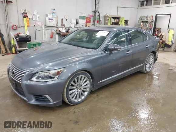 ✅ 2014 Lexus LS 460 • VIN: JTHCL5EFXE5022918 • Лот: 44782827. Опубліковано раніше на IAAI з пробігом 165 611 миль. Безкоштовний доступ до архіву аукціонних продажів зі США та докладний звіт про історію автомобіля на DreamBid. Зображення 2.