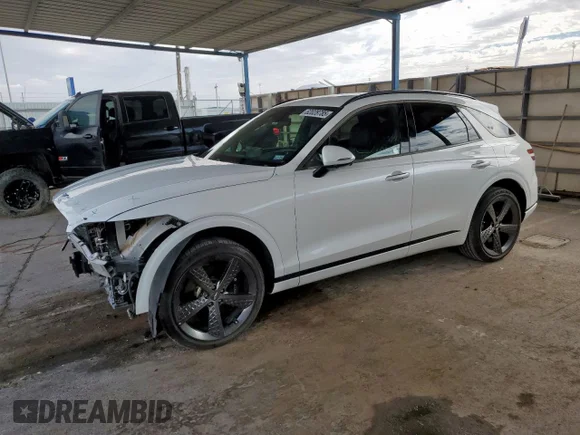 ✅ 2023 Genesis GV70 Sport • VIN: KMUMCDTCXPU115324 • Лот: 62028785. Опубликован ранее на Copart с пробегом 61 824 миль. Бесплатный доступ к архиву аукционных продаж из США и подробный отчёт об истории автомобиля на DreamBid. Изображение 1.