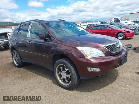✅ 2008 Lexus RX 350 • VIN: JTJHK31U282039699 • Lot: 45351584. Listed on IAAI with 145,221 mi. Free auction sales archive from the USA and detailed vehicle history report at DreamBid. Image 1.