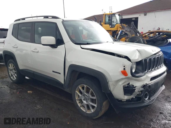 ✅ 2021 Jeep Renegade Latitude • VIN: ZACNJDBB5MPM22075 • Lot: 45032701. Wystawiony na IAAI z przebiegiem 99 574 mil. Bezpłatny archiwum sprzedaży aukcyjnych z USA i szczegółowy raport historii pojazdu na DreamBid. Zdjęcie 1.