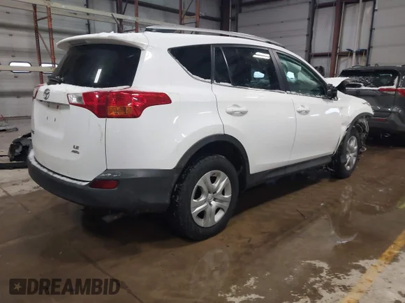 ✅ 2014 Toyota RAV4 LE • VIN: 2T3BFREV9EW205450 • Lot: 44304087. Wystawiony na IAAI z przebiegiem 130 904 mil. Bezpłatny archiwum sprzedaży aukcyjnych z USA i szczegółowy raport historii pojazdu na DreamBid. Zdjęcie 4.