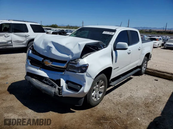 ✅ 2020 Chevrolet Colorado 2WD LT • VIN: 1GCGSCEN9L1167311 • Лот: 51317916. Опубликован ранее на Copart с пробегом 73 420 миль. Бесплатный доступ к архиву аукционных продаж из США и подробный отчёт об истории автомобиля на DreamBid. Изображение 1.