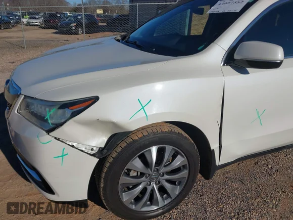 ✅ 2016 Acura MDX Technology • VIN: 5FRYD4H46GB049865 • Lot: 43997552. Wystawiony na IAAI z przebiegiem 198 369 mil. Bezpłatny archiwum sprzedaży aukcyjnych z USA i szczegółowy raport historii pojazdu na DreamBid. Zdjęcie 6.
