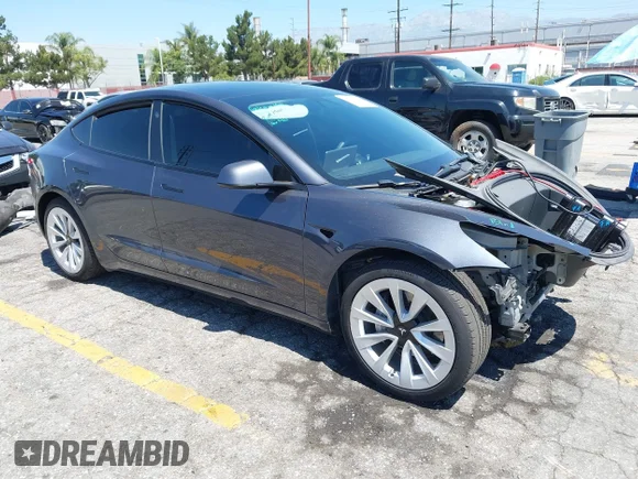 ✅ 2021 Tesla Model 3 Long Range • VIN: 5YJ3E1EB4MF073250 • Лот: 45349398. Опубліковано раніше на IAAI з пробігом 42 088 миль. Безкоштовний доступ до архіву аукціонних продажів зі США та докладний звіт про історію автомобіля на DreamBid. Зображення 1.