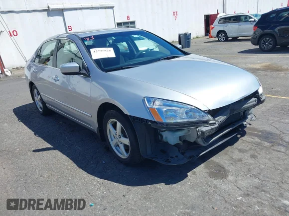 ✅ 2003 Honda Accord EX • VIN: JHMCM55623C071021 • Лот: 42735828. Опубликован ранее на IAAI с пробегом 318 979 миль. Бесплатный доступ к архиву аукционных продаж из США и подробный отчёт об истории автомобиля на DreamBid. Изображение 1.