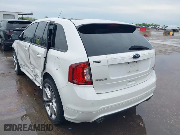 ✅ 2013 Ford Edge Sport • VIN: 2FMDK3AK7DBC58240 • Лот: 44773869. Опубліковано раніше на IAAI з пробігом 122 840 миль. Безкоштовний доступ до архіву аукціонних продажів зі США та докладний звіт про історію автомобіля на DreamBid. Зображення 3.