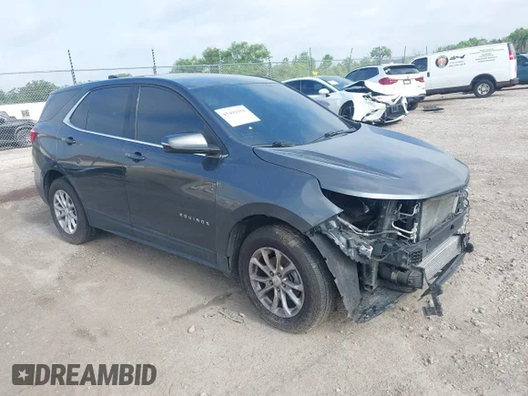 ✅ 2018 Chevrolet Equinox LT • VIN: 3GNAXSEV7JS572863 • Lot: 45491958. Wystawiony na IAAI z przebiegiem 114 727 mil. Bezpłatny archiwum sprzedaży aukcyjnych z USA i szczegółowy raport historii pojazdu na DreamBid. Zdjęcie 1.