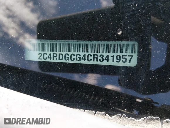 ✅ 2012 Dodge Grand Caravan SXT • VIN: 2C4RDGCG4CR341957 • Lot: 45108075. Listed on IAAI with 171,073 mi. Free auction sales archive from the USA and detailed vehicle history report at DreamBid. Image 9.
