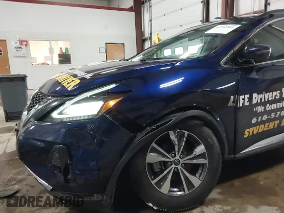 ✅ 2023 Nissan Murano SV • VIN: 5N1AZ2BS4PC110137 • Lot: 43992841. Wystawiony na IAAI z przebiegiem 128 457 mil. Bezpłatny archiwum sprzedaży aukcyjnych z USA i szczegółowy raport historii pojazdu na DreamBid. Zdjęcie 6.