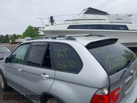✅ 2004 BMW X5 3.0i • VIN: 5UXFA13534LU26966 • Lot: 45190460. Listed on IAAI with Not provided. Free auction sales archive from the USA and detailed vehicle history report at DreamBid. Image 6.