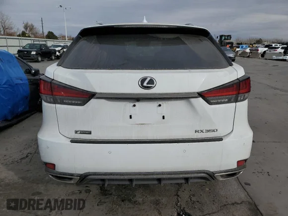✅ 2021 Lexus RX 350 F Sport • VIN: 2T2YZMDA9MC263436 • Лот: 70802402. Опубліковано раніше на Copart з пробігом 18 069 миль. Безкоштовний доступ до архіву аукціонних продажів зі США та докладний звіт про історію автомобіля на DreamBid. Зображення 6.