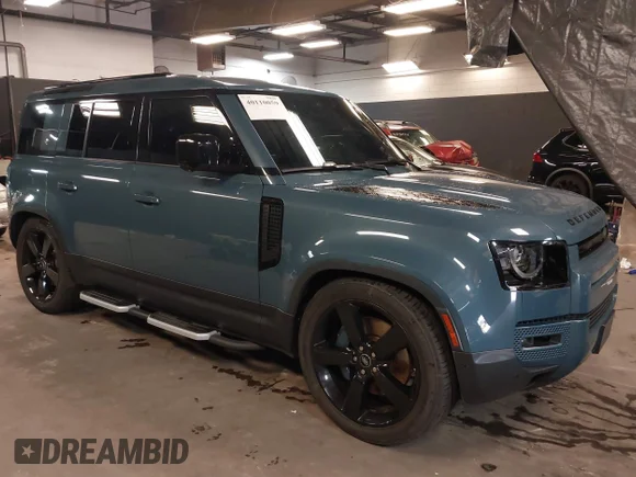 ✅ 2020 Land Rover Defender HSE • VIN: SALE97EUXL2011086 • Lot: 40110059. Wystawiony na IAAI z przebiegiem 44 472 mil. Bezpłatny archiwum sprzedaży aukcyjnych z USA i szczegółowy raport historii pojazdu na DreamBid. Zdjęcie 1.
