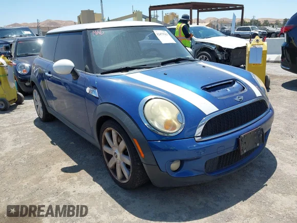 ✅ 2009 MINI Hardtop S • VIN: WMWMF73539TW83496 • Lot: 42479363. Listed on IAAI with 148,079 mi. Free auction sales archive from the USA and detailed vehicle history report at DreamBid. Image 1.
