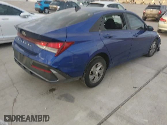 ✅ 2024 Hyundai Elantra SE • VIN: KMHLL4DG9RU687564 • Lot: 44196082. Wystawiony na IAAI z przebiegiem 37 188 mil. Bezpłatny archiwum sprzedaży aukcyjnych z USA i szczegółowy raport historii pojazdu na DreamBid. Zdjęcie 4.